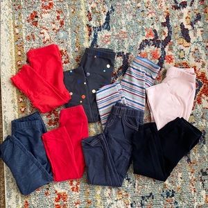 3T Girls Legging Lot (8 pairs)